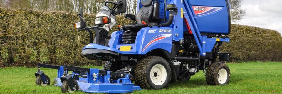 Take a look at the comprehensive range of Iseki grass cutting equipment.